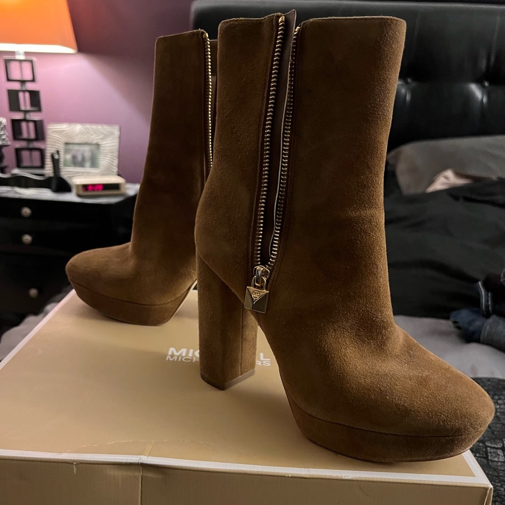 Michael Kors Suede Boots